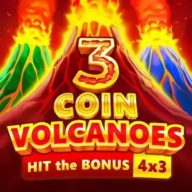 Play 3 Coin Volcanoes Rouge casino